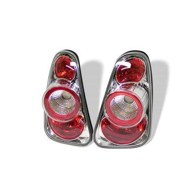 Chrome Euro Style Tail Lights <br>02-08 Mini Cooper
