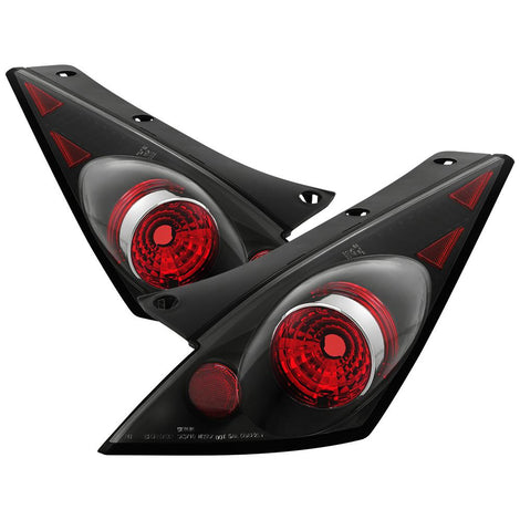 Black Euro Style Tail Lights <br>03-05 Nissan 350Z