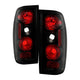 Black Euro Style Tail Lights <br>98-00 Nissan Frontier