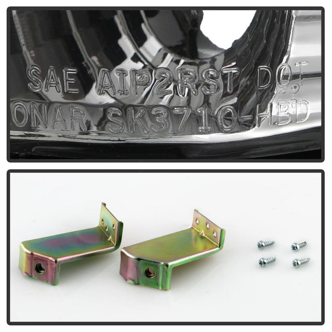 Chrome Euro Style Tail Lights <br>86-94 Nissan D21 86-97 Nissan Pickup 86 Nissan 720