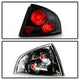 Black Euro Style Tail Lights <br>00-03 Nissan Sentra