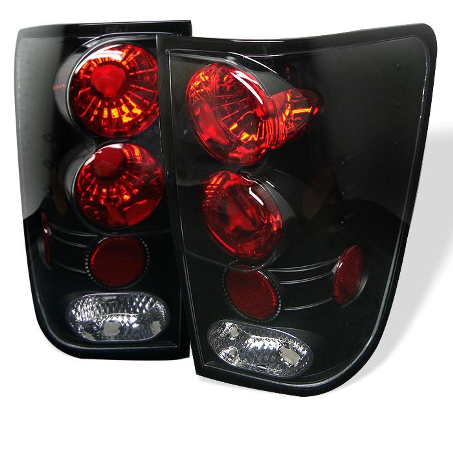 Black Euro Style Tail Lights <br>04-15 Nissan TITAN