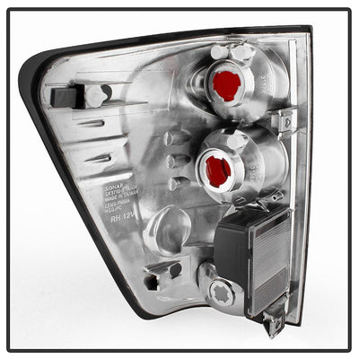 Black Euro Style Tail Lights <br>04-15 Nissan TITAN