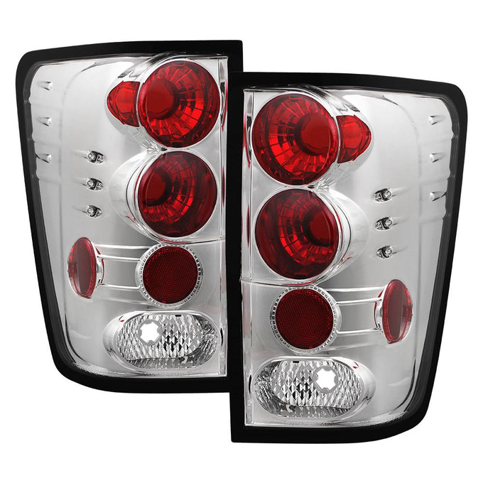 Chrome Euro Style Tail Lights <br>04-15 Nissan TITAN