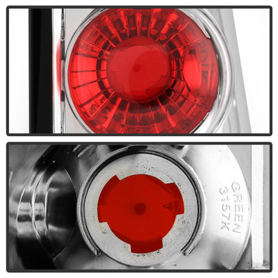 Chrome Euro Style Tail Lights <br>04-15 Nissan TITAN