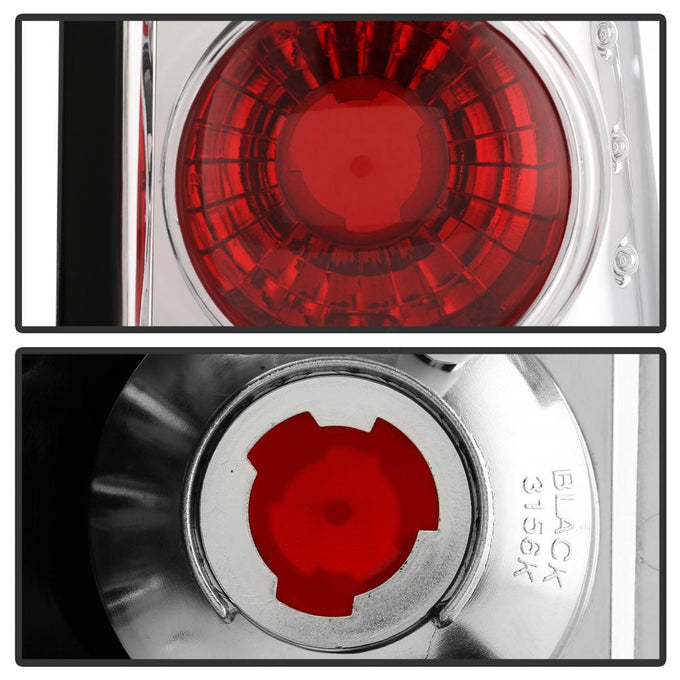 Chrome Euro Style Tail Lights <br>04-15 Nissan TITAN