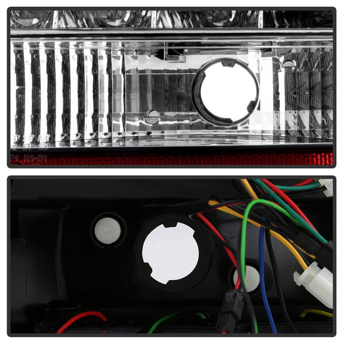Black LED Tail Lights <br>03-06 Porsche Cayenne