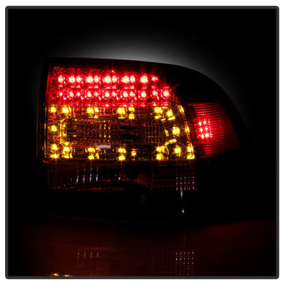 Black LED Tail Lights <br>03-06 Porsche Cayenne