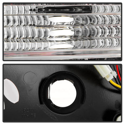 Red Clear LED Tail Lights <br>03-06 Porsche Cayenne