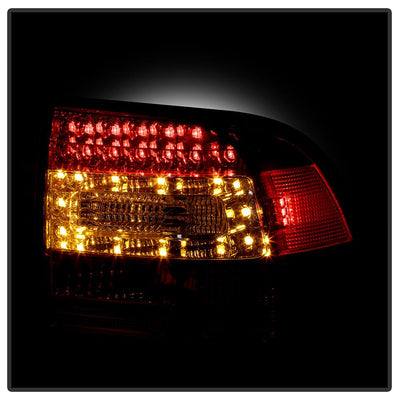 Red Clear LED Tail Lights <br>03-06 Porsche Cayenne