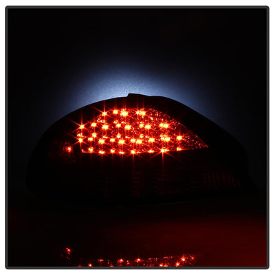 Black LED Tail Lights <br>99-05 Pontiac Grand Am