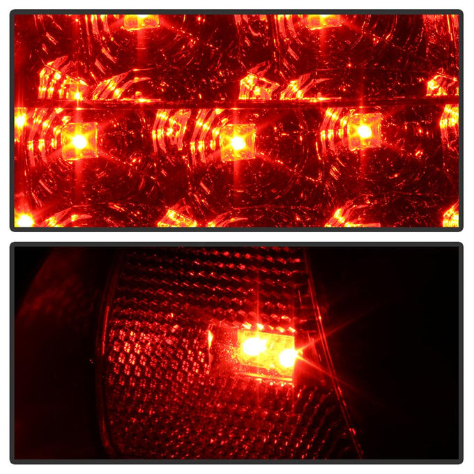 Black LED Tail Lights <br>99-05 Pontiac Grand Am