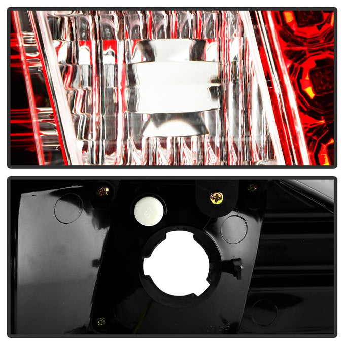 Red Clear LED Tail Lights <br>97-03 Pontiac Grand Prix