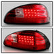 Red Clear LED Tail Lights <br>97-03 Pontiac Grand Prix