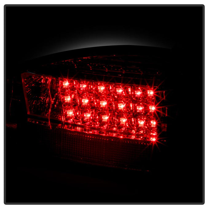 Red Clear LED Tail Lights <br>97-03 Pontiac Grand Prix