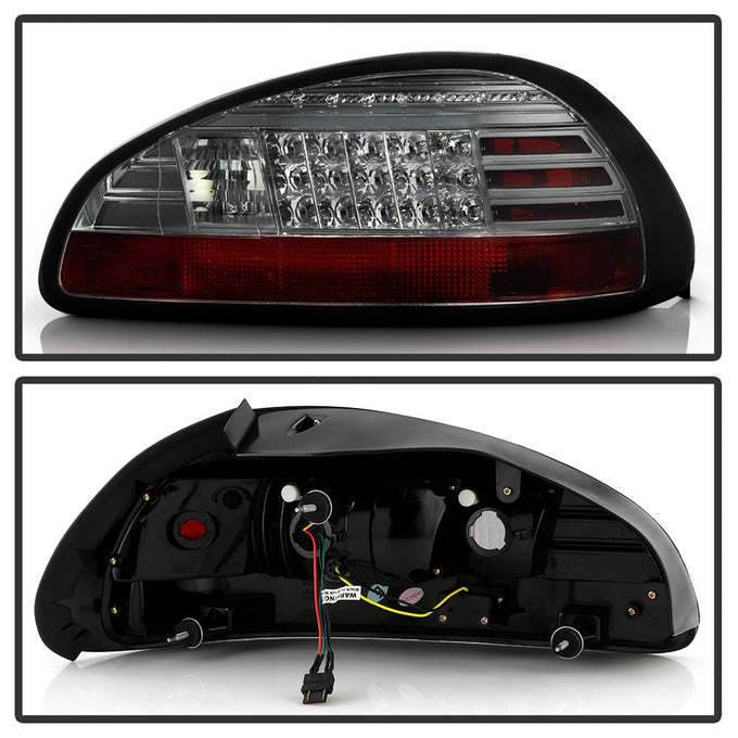 Smoke LED Tail Lights <br>97-03 Pontiac Grand Prix