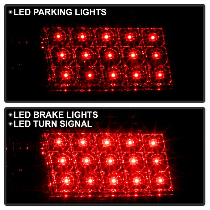 Smoke LED Tail Lights <br>97-03 Pontiac Grand Prix
