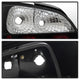 Black Euro Style Tail Lights <br>02-03 Subaru Impreza