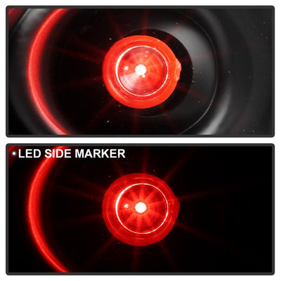 Black Euro Style Tail Lights <br>93-01 Subaru Impreza