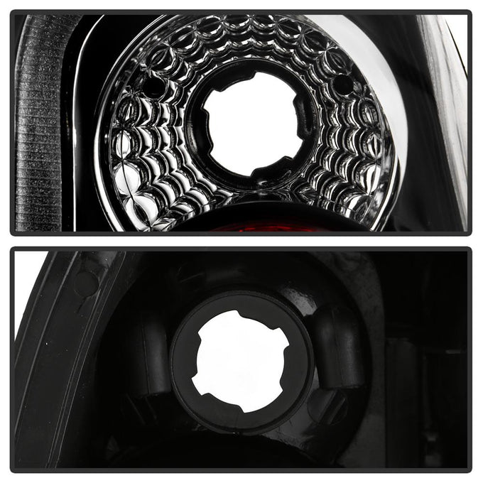 Black Euro Style Tail Lights <br>96-02 Toyota 4Runner