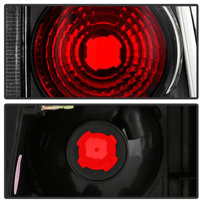 Black Euro Style Tail Lights <br>96-02 Toyota 4Runner