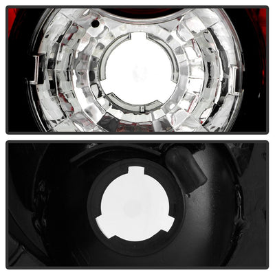 Black Euro Style Tail Lights <br>93-97 Toyota Corolla