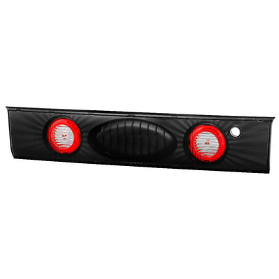 Black Euro Style Tail Lights <br>93-97 Toyota Corolla