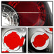 Black Euro Style Tail Lights <br>98-02 Toyota Corolla