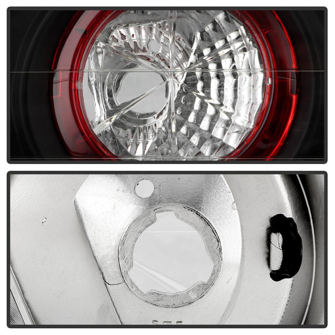 Black Euro Style Tail Lights <br>98-02 Toyota Corolla