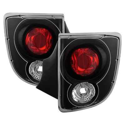 Black Euro Style Tail Lights <br>00-05 Toyota Celica