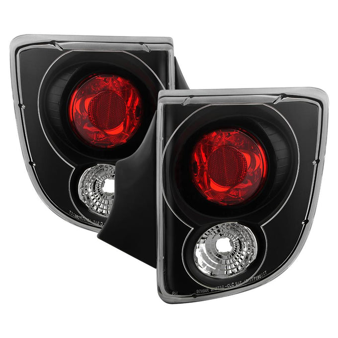 Black Euro Style Tail Lights <br>00-05 Toyota Celica