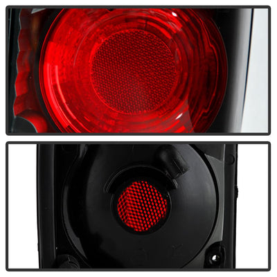 Black Euro Style Tail Lights <br>89-95 Toyota Pickup