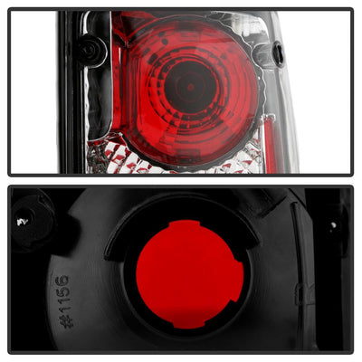 Chrome Euro Style Tail Lights <br>89-95 Toyota Pickup