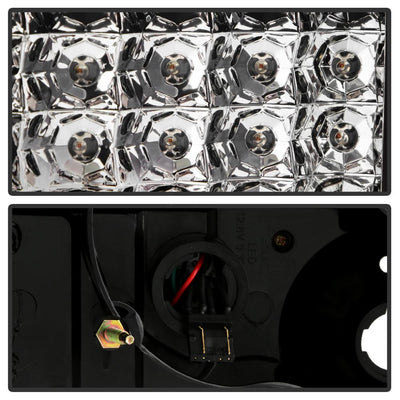 Black LED Tail Lights <br>05-10 Scion tC