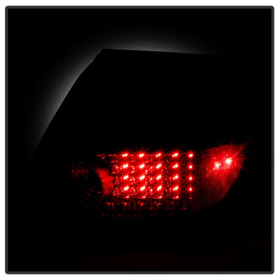 Black LED Tail Lights <br>05-10 Scion tC