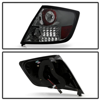 Smoke LED Tail Lights <br>05-10 Scion tC