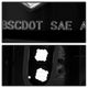 Black LED Tail Lights <br>04-06 Scion xB
