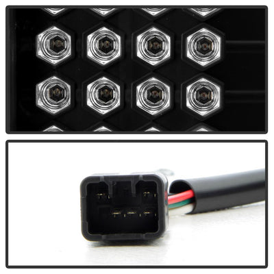 Black LED Tail Lights <br>04-06 Scion xB