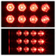Black LED Tail Lights <br>04-06 Scion xB
