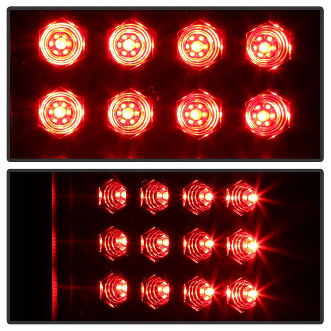 Black LED Tail Lights <br>04-06 Scion xB