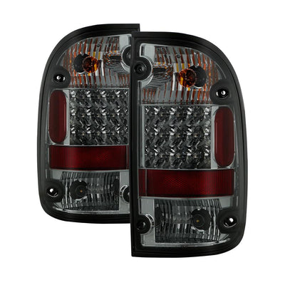 Smoke LED Tail Lights <br>01-04 Toyota Tacoma