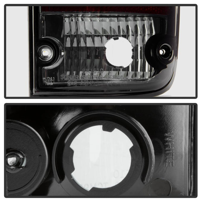 Smoke LED Tail Lights <br>01-04 Toyota Tacoma