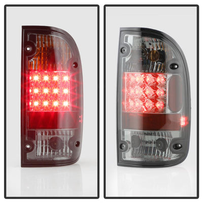 Smoke LED Tail Lights <br>01-04 Toyota Tacoma