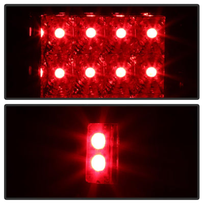 Smoke LED Tail Lights <br>01-04 Toyota Tacoma