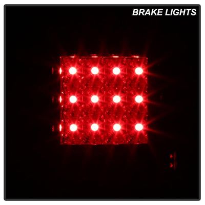 Smoke LED Tail Lights <br>01-04 Toyota Tacoma