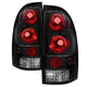 Black LED Tail Lights <br>05-15 Toyota Tacoma