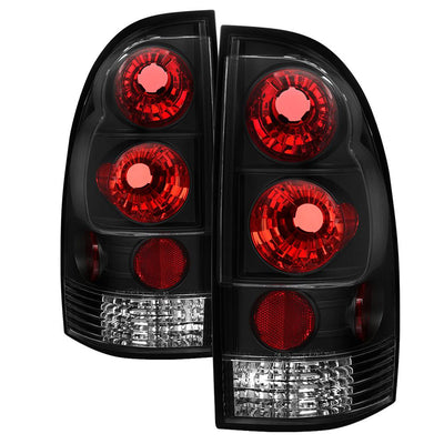 Black LED Tail Lights <br>05-15 Toyota Tacoma