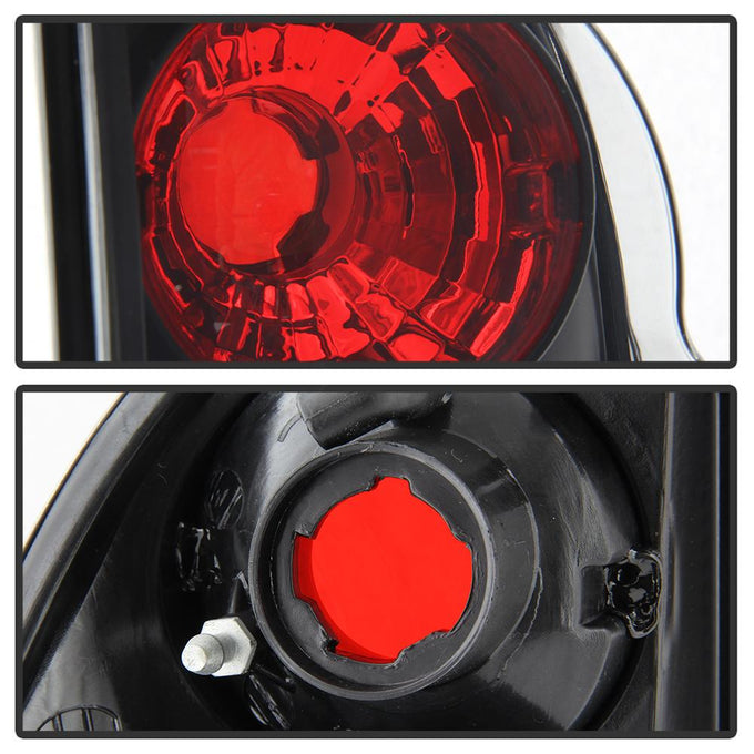 Black LED Tail Lights <br>05-15 Toyota Tacoma