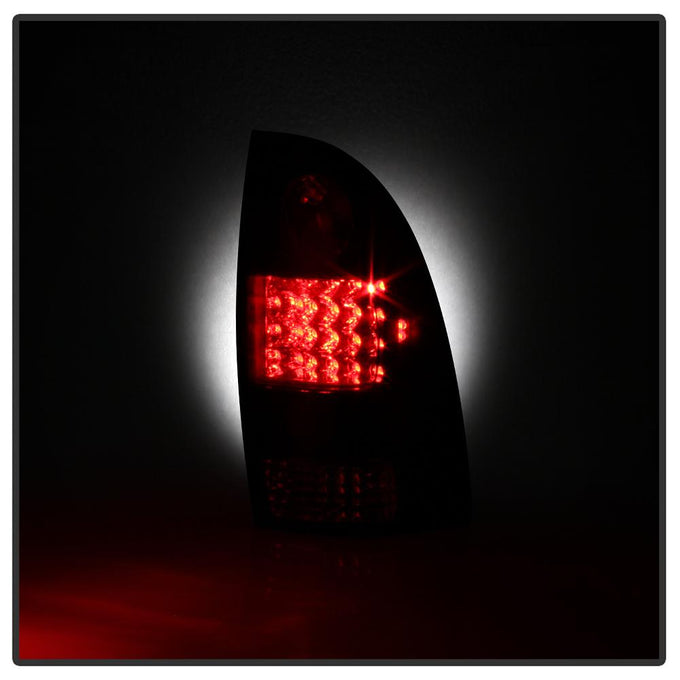 Black LED Tail Lights <br>05-15 Toyota Tacoma