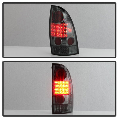 Smoke LED Tail Lights <br>05-15 Toyota Tacoma